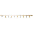 14K Gold Cross Bracelet