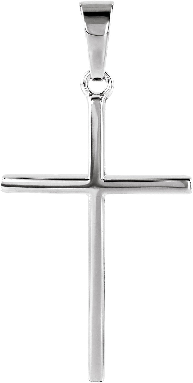 14K Gold Cross Pendant – 22.7x15mm - view 3