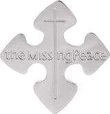 10K Gold The Missing Peace Lapel Pin - view 4