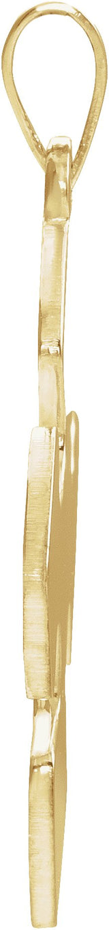 10K Gold The Missing Peace Necklace or Pendant - view 2