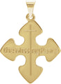 14K Gold The Missing Peace Necklace or Pendant