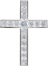 Platinum Cross Pendant - view 8