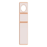 14K Gold Petite Cross Necklace or Pendant - Rose Gold - view 3