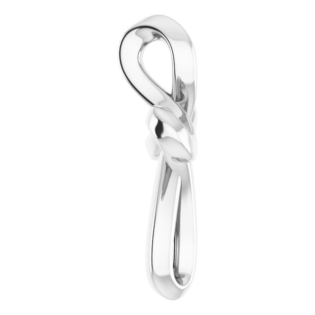 Platinum Youth Cross Necklace or Pendant - view 3