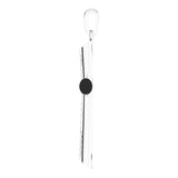 14K Gold Round Natural Diamond Micro Pavé-Style Cross Pendant III - view 6