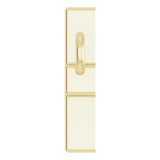 14K Gold Sideways Cross Necklace – 12x5.9mm - Yellow Gold - view 3
