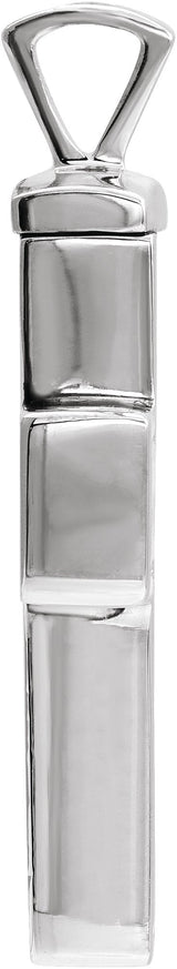 10K Gold Cross Ash Holder Necklace or Pendant II - White Gold - view 2