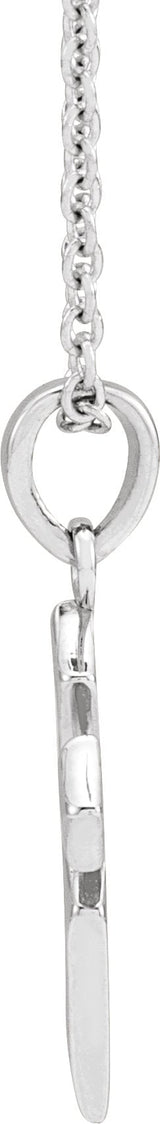 Platinum Ornate Necklace or Pendant - view 2