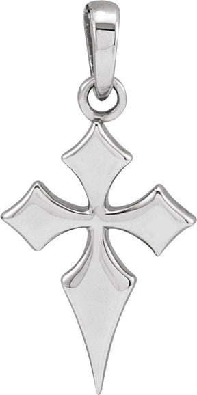 Platinum Ornate Necklace or Pendant