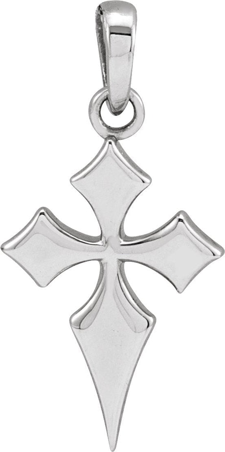 Platinum Ornate Necklace or Pendant