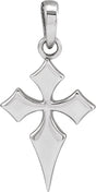 Platinum Ornate Necklace or Pendant