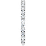 Platinum Round Natural Diamond Milestone Anniversary Band – 1/6–3/4 CTW - view 4