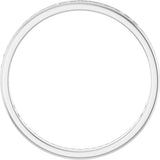 14K Gold Round Lab-Grown Diamond Channel-Set Anniversary Band – 1.5 mm Stones (1/2 CTW) - White Gold - view 2