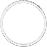 14K Gold Round Natural Diamond Channel-Set Anniversary Band – 2 mm Stones (7/8 CTW) - White Gold - view 2