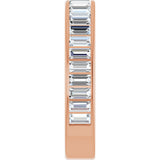 14K Gold Straight Baguette Natural Diamond Channel-Set Anniversary Band – 3x1.5 mm Stones - Rose Gold - view 4