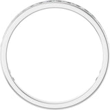 14K Gold Round Natural Diamond Channel-Set Anniversary Band – 2.25 mm Stones (1 CTW) - White Gold - view 2