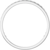 14K Gold Round Lab-Grown Diamond Channel-Set Anniversary Band – 2.25 mm Stones (1 CTW) - White Gold - view 2