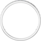 14K Gold Round Natural Diamond Channel-Set Anniversary Band – 2.25 mm Stones (1 CTW) - White Gold - view 2