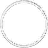 14K Gold Round Lab-Grown Diamond Channel-Set Anniversary Band – 1.5 mm Stones (1/2 CTW) - White Gold - view 2