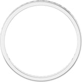 14K Gold Round Natural Diamond Channel-Set Anniversary Band – 2 mm Stones (7/8 CTW) - White Gold - view 2