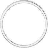 14K Gold Square Natural Diamond Channel-Set Anniversary Band – 1.75x1.75 mm Stones (1 1/5–1 1/4 CTW) - White Gold - view 2