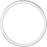 14K Gold Round Natural Diamond Channel-Set Anniversary Band – 2.25 mm Stones (1 CTW) - White Gold - view 2