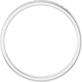 14K Gold Round Lab-Grown Diamond Channel-Set Anniversary Band – 1.5 mm Stones (1/2 CTW) - White Gold - view 2