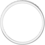 14K Gold Square Lab-Grown Diamond Channel-Set Anniversary Band – 2x2 mm Stones (1 3/8 CTW) - White Gold - view 2
