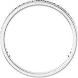 14K Gold Straight Baguette Natural Diamond Channel-Set Anniversary Band – 3x1.5 mm Stones (1 3/8–1 1/2 CTW) - White Gold - view 2