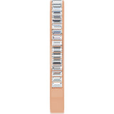 14K Gold Straight Baguette Lab-Grown Diamond Channel-Set Anniversary Band – 3x1.5 mm Stones (1 3/8–1 1/2 CTW) - Rose Gold - view 4