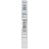 14K Gold Straight Baguette Lab-Grown Diamond Channel-Set Anniversary Band – 3x1.5 mm Stones (1 3/8–1 1/2 CTW) - White Gold - view 4
