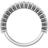 14K Gold Marquise Lab-Grown Diamond Anniversary Band – 1 1/5–2 5/8 CTW - White Gold - view 2