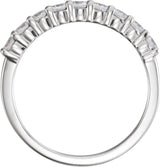 Platinum Round Lab-Grown Diamond Anniversary Band – 1/6–1 1/4 CTW - view 2