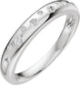 Platinum Round Lab-Grown Diamond Anniversary Band - 1/5 CTW