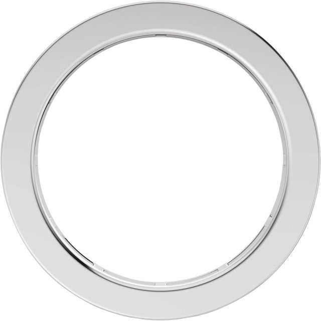 Platinum Straight Baguette Natural Diamond Channel-Set Eternity Band – 1.4x.7 mm Stones - view 2