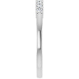 Platinum Round Lab-Grown Diamond Anniversary Band – 1/6–1 1/4 CTW - view 4