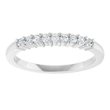 Platinum Round Lab-Grown Diamond Anniversary Band – 1/6–1 1/4 CTW - view 3