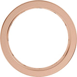 14K Gold Marquise Lab-Grown Diamond Eternity Band – 3.5x1.7 mm Stones - Rose Gold - view 2