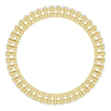14K Gold Round Lab-Grown Diamond Shared-Prong Eternity Band – 1.3 mm Stones (3/8–1/2 CTW) - Yellow Gold - view 2