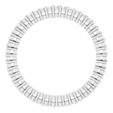 Platinum Round Lab-Grown Diamond Shared-Prong Eternity Band – 1.3 mm Stones (3/8–1/2 CTW) - view 2