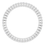 Platinum Round Natural Diamond Shared-Prong Eternity Band – 1.5 mm Stones (1/2–5/8 CTW) - view 2