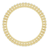 14K Gold Round Lab-Grown Diamond Shared-Prong Eternity Band – 1.3 mm Stones (3/8–1/2 CTW) - Yellow Gold - view 2