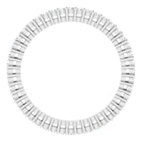 Platinum Round Lab-Grown Diamond Shared-Prong Eternity Band – 1.3 mm Stones (3/8–1/2 CTW) - view 2