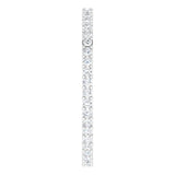 14K Gold Round Lab-Grown Diamond Shared-Prong Eternity Band – 1.3 mm Stones (3/8–1/2 CTW) - White Gold - view 4