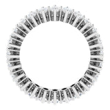 Platinum Marquise Lab-Grown Diamond Shared-Prong Eternity Band – 4.3x2.25 mm Stones - view 2