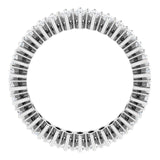 Platinum Marquise Natural Diamond Shared-Prong Eternity Band – 4x2 mm Stones (1 7/8–2 1/6 CTW) - view 2