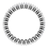 Platinum Marquise Lab-Grown Diamond Shared-Prong Eternity Band – 4.3x2.25 mm Stones - view 2