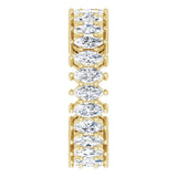 14K Gold Marquise Lab-Grown Diamond Shared-Prong Eternity Band – 4x2 mm Stones (1 7/8–2 1/6 CTW) - Yellow Gold - view 4