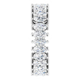 Platinum Marquise Lab-Grown Diamond Shared-Prong Eternity Band – 4x2 mm Stones (1 7/8–2 1/6 CTW) - view 4