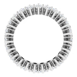 Platinum Marquise Lab-Grown Diamond Shared-Prong Eternity Band – 4.5x2.5 mm Stones (2 7/8–3 1/4 CTW) - view 2